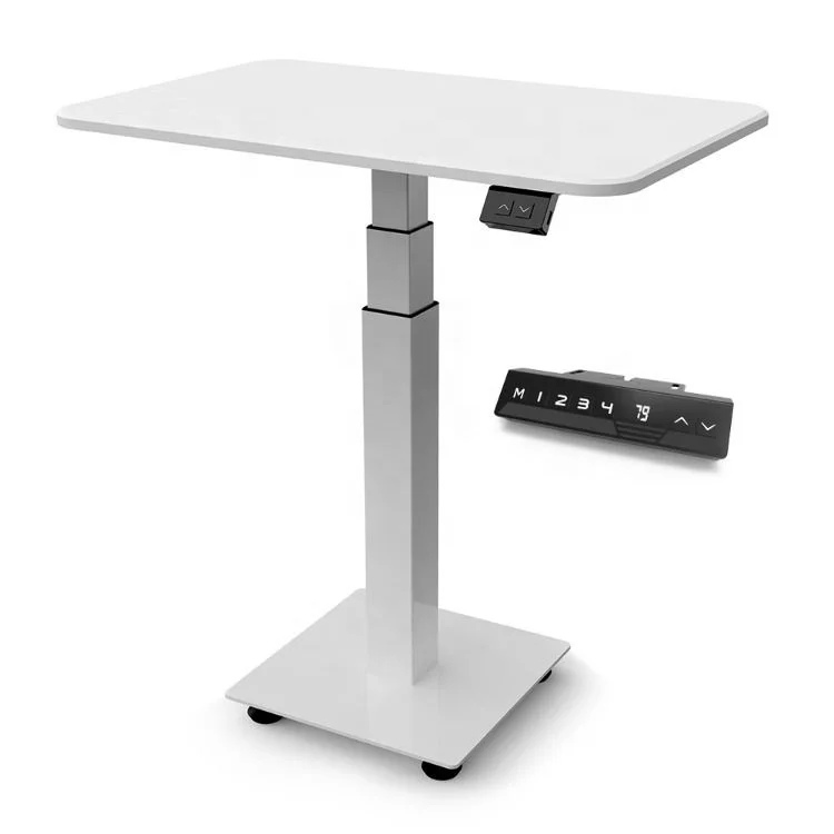 
One leg Electric Adjustable Desk Laptop Stand Up Desk computer desk 
