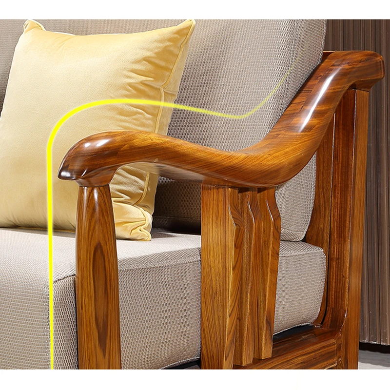 modern  poltronas canapes de madera sillones loveseat meubles de maison salon sectional couch sofa set living room furniture
