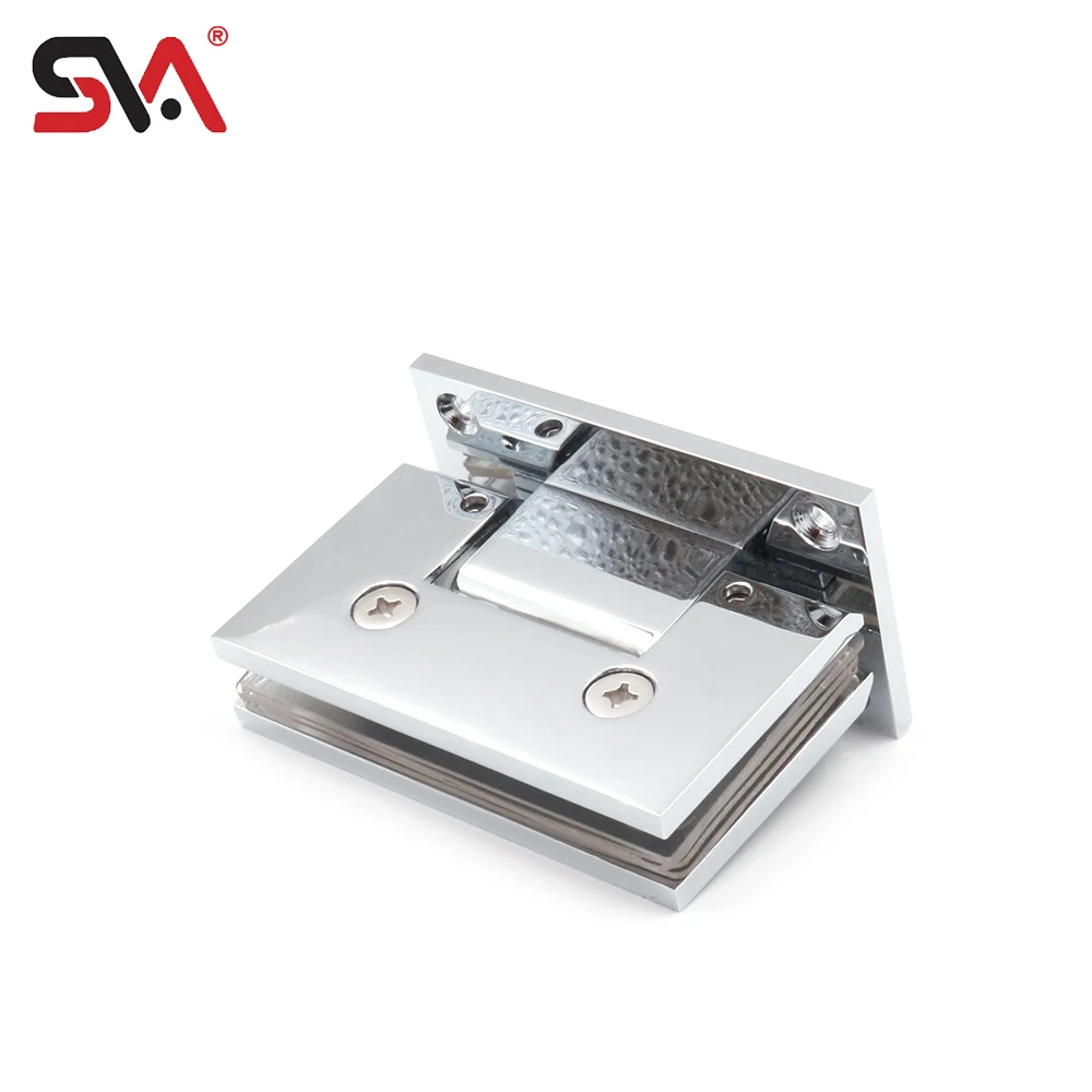 Wholesale CRL Series American Style SVA-242C with Brass Plate Adjustable 90 Degree Wall Mounted Mirror Glass Door Shower Hinge