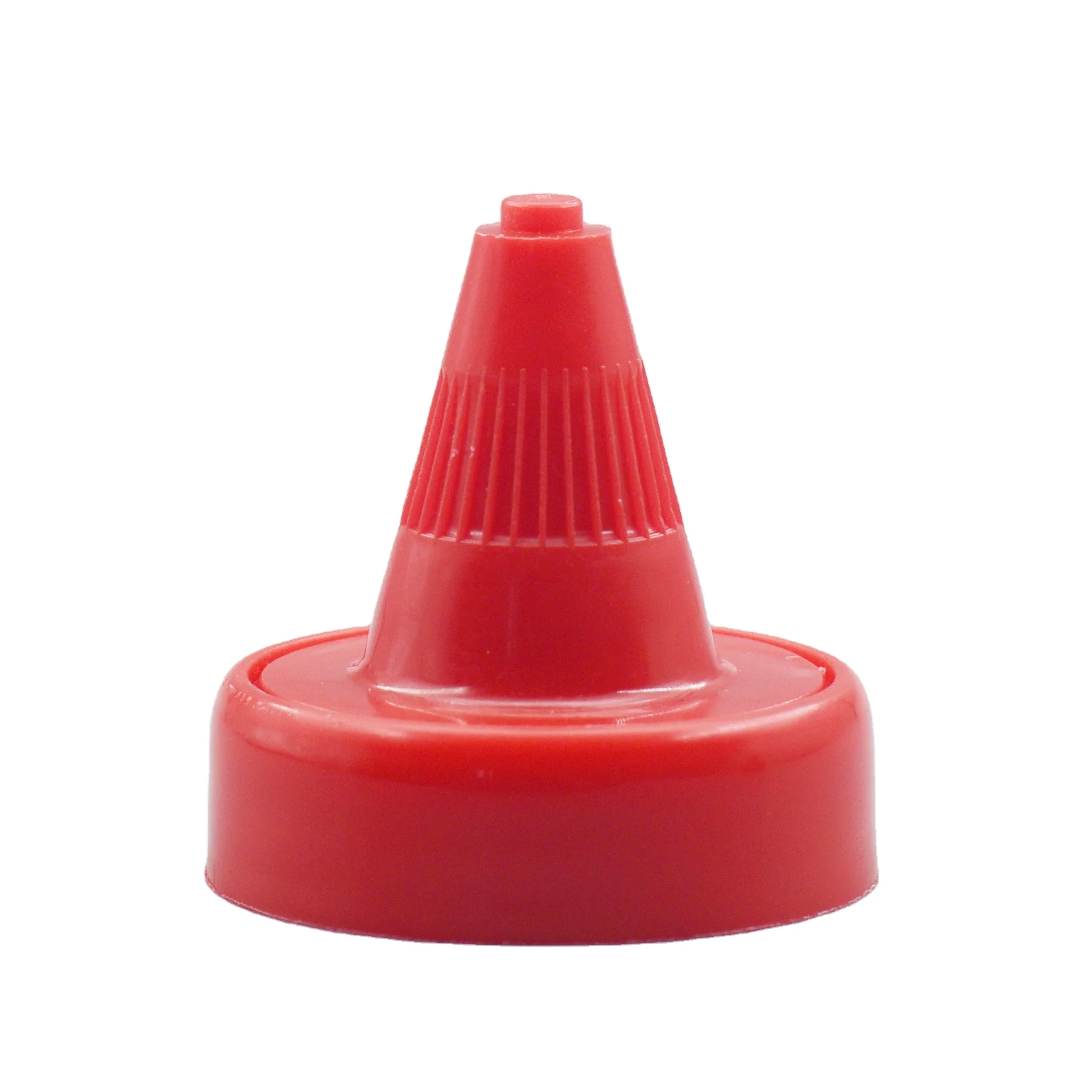 Hot sale manufacturer food grade 38/400 dispensing bottle twist off closure screw plastic cap for ketchup salad squeeze bottle