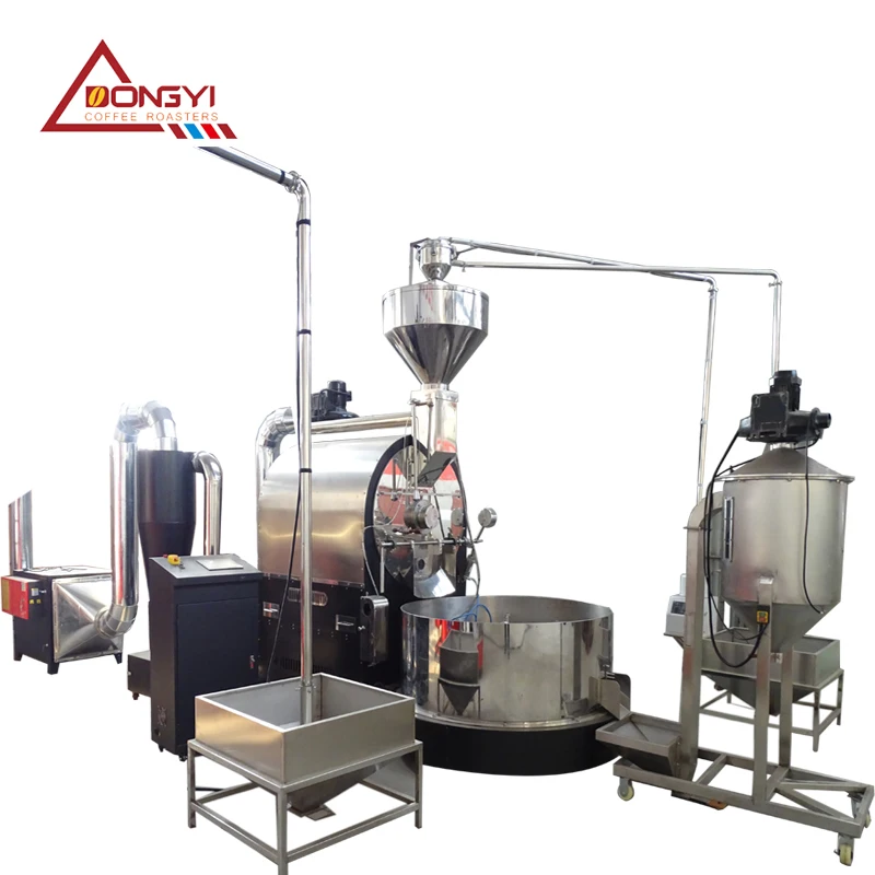  Dongyi food grade roasted coffee bean for commercial roasters 15kg 25kg 50kg 120kg 200kg industry