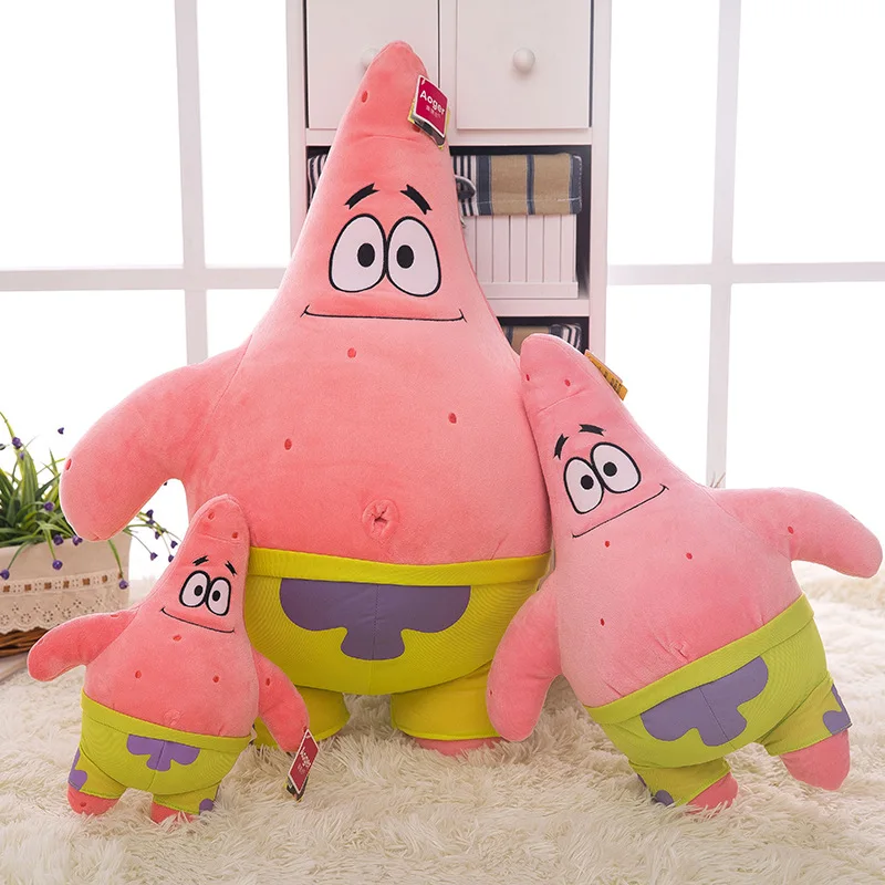 Sponge doll pie star Patrick Eugene H. Krabs Gary plush doll kawaii kids cartoon animation peripheral toys Christmas gift