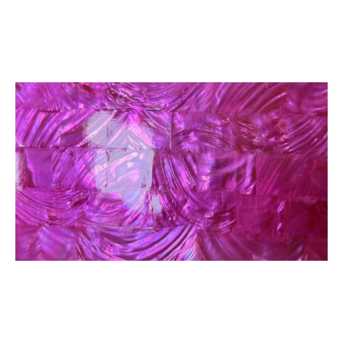 Factory Wholesale River Shell Paper with Light pink Paint and Adhesive for Furniture Floors Musical Instruments Crafts