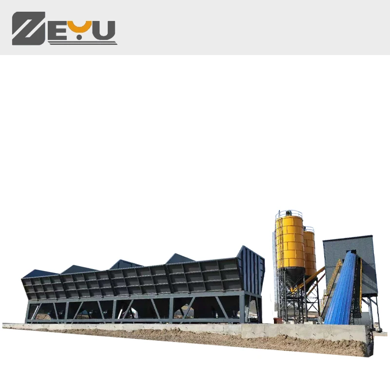 2025 ZEYU Upgraded Insulation Large Capacity precast concrete mixing plant