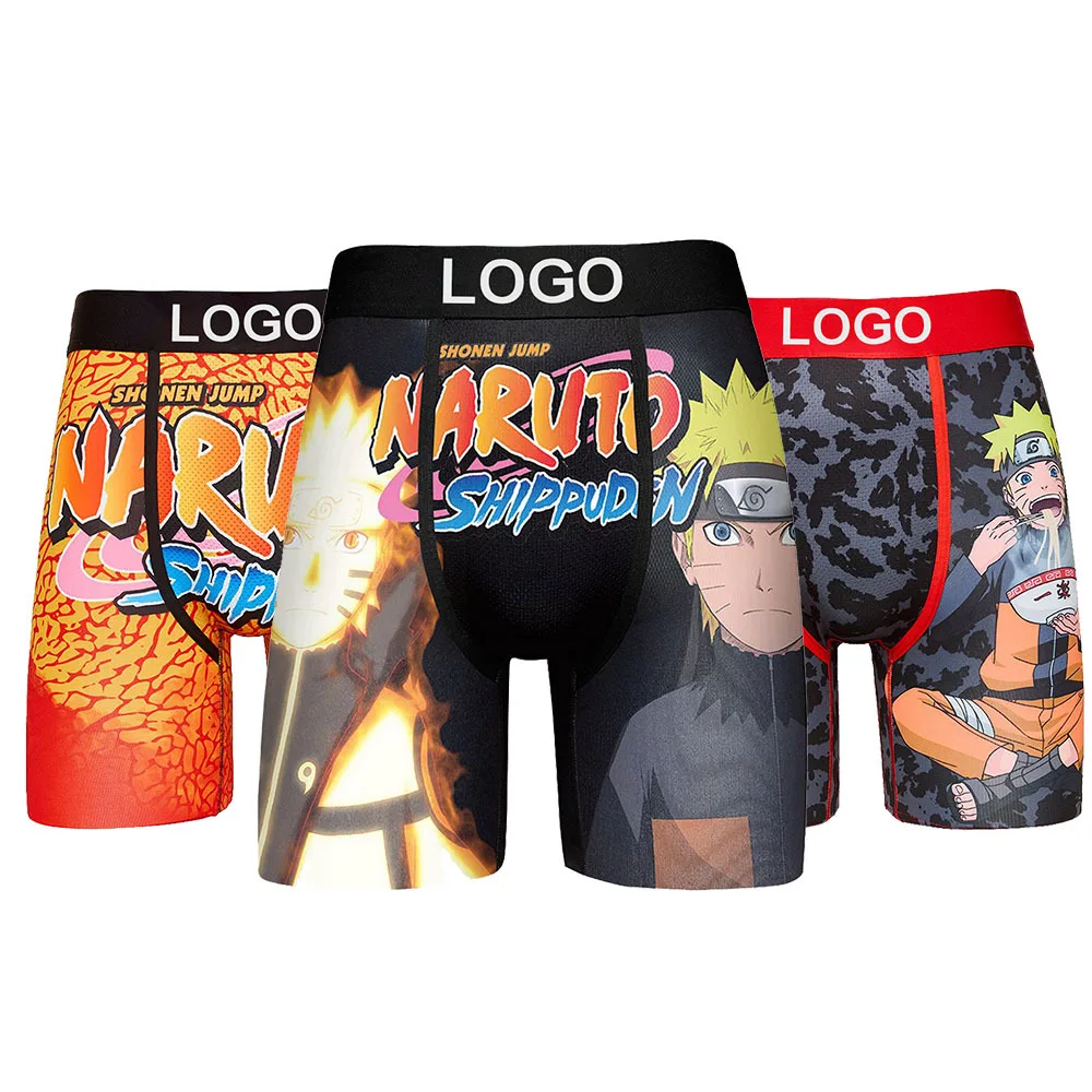 Runtz PSD Factory Mid-Rise Man Underwear Sports Shorts Breathable Printed Logo Custom Boxers Staple Shorts Briefs Men Underwear