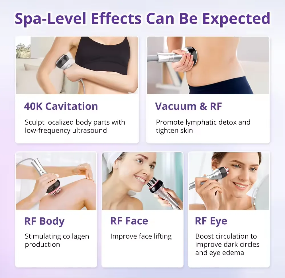 Classic Cavi and Radio Frequency Machine Ultrasonic Cavi Reactor Machine