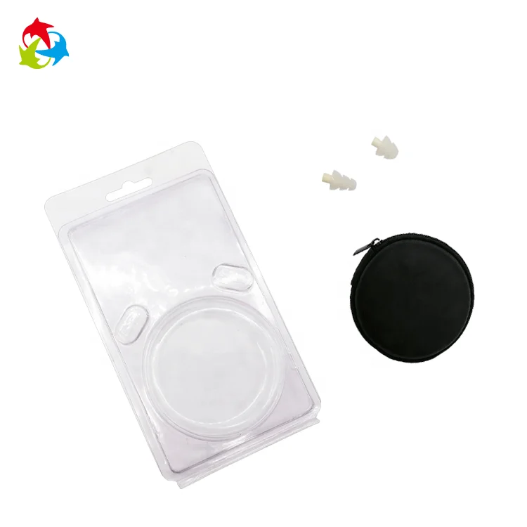 Custom disposable blister plastic clear clamshell box