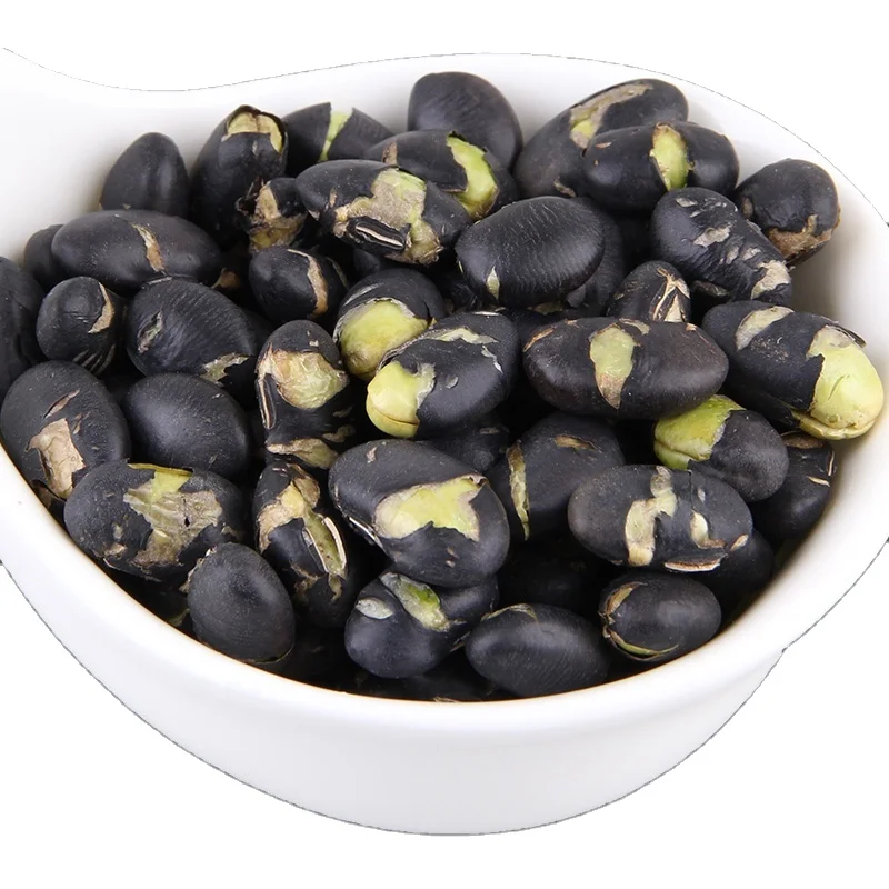Wholesale Healthy Food Hot Sale Top Grade Salted Roasted Black Bean OEM Available