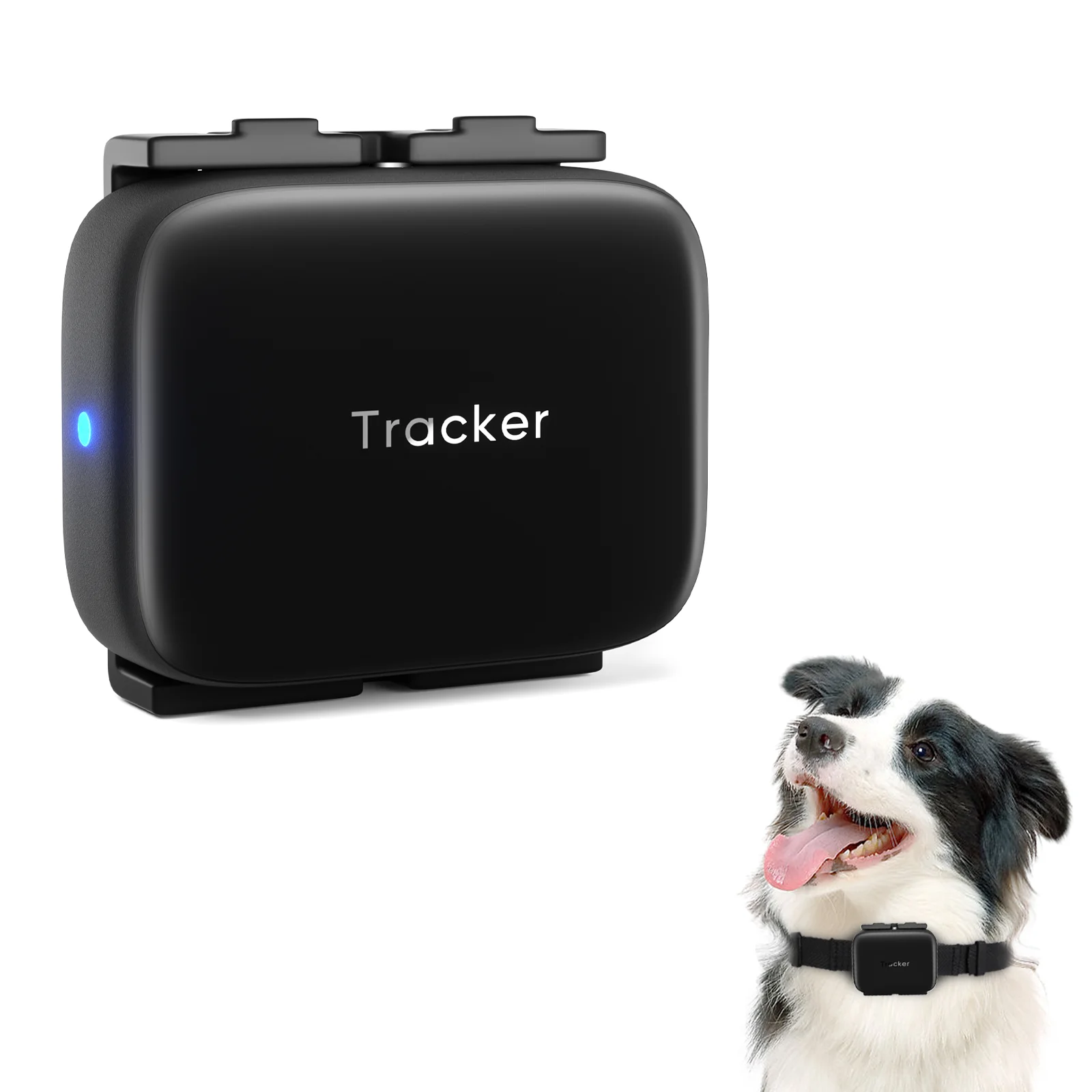 Very small size Pet gps tracker Dog Mini Pet GPS Locator With Collar Pet activity tracker