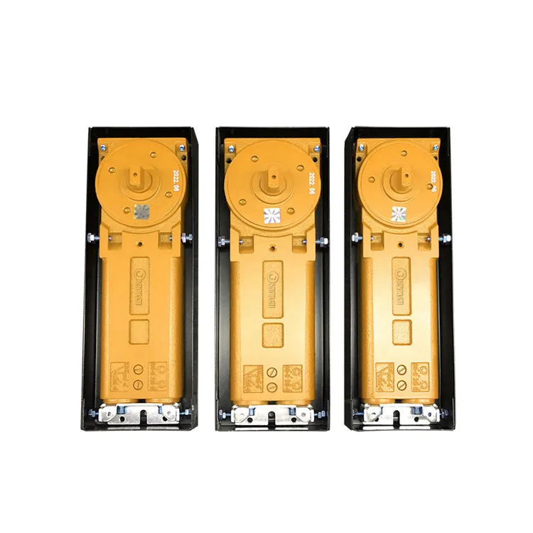 hold open concealed door closer heavy duty glass door hydraulic floor spring with double cylinder 84A