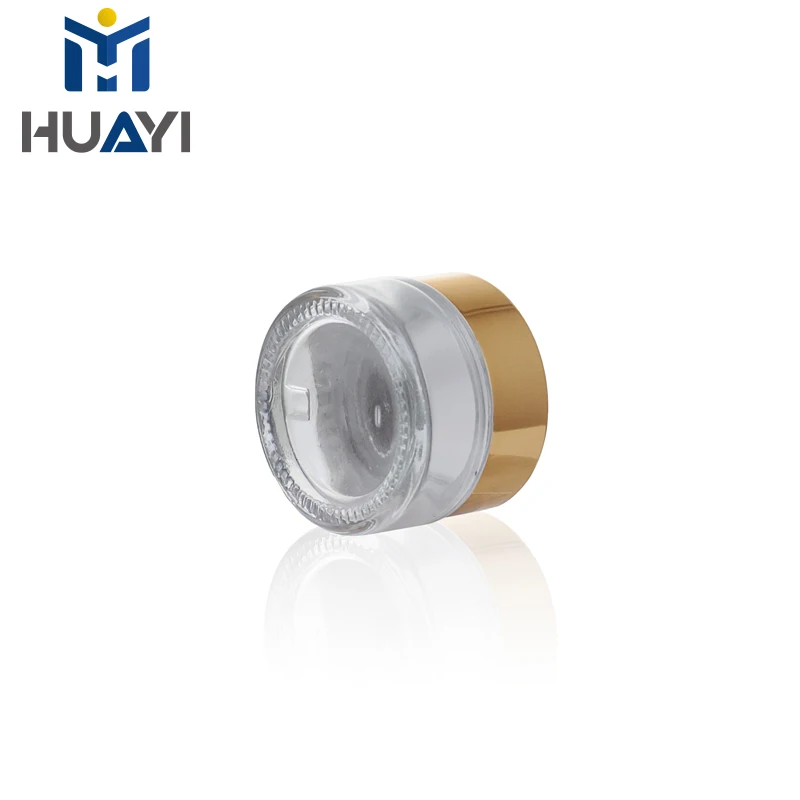 30ml 50ml 100ml Custom Colored Skin Care Screw Type Glass Cosmetic Jar