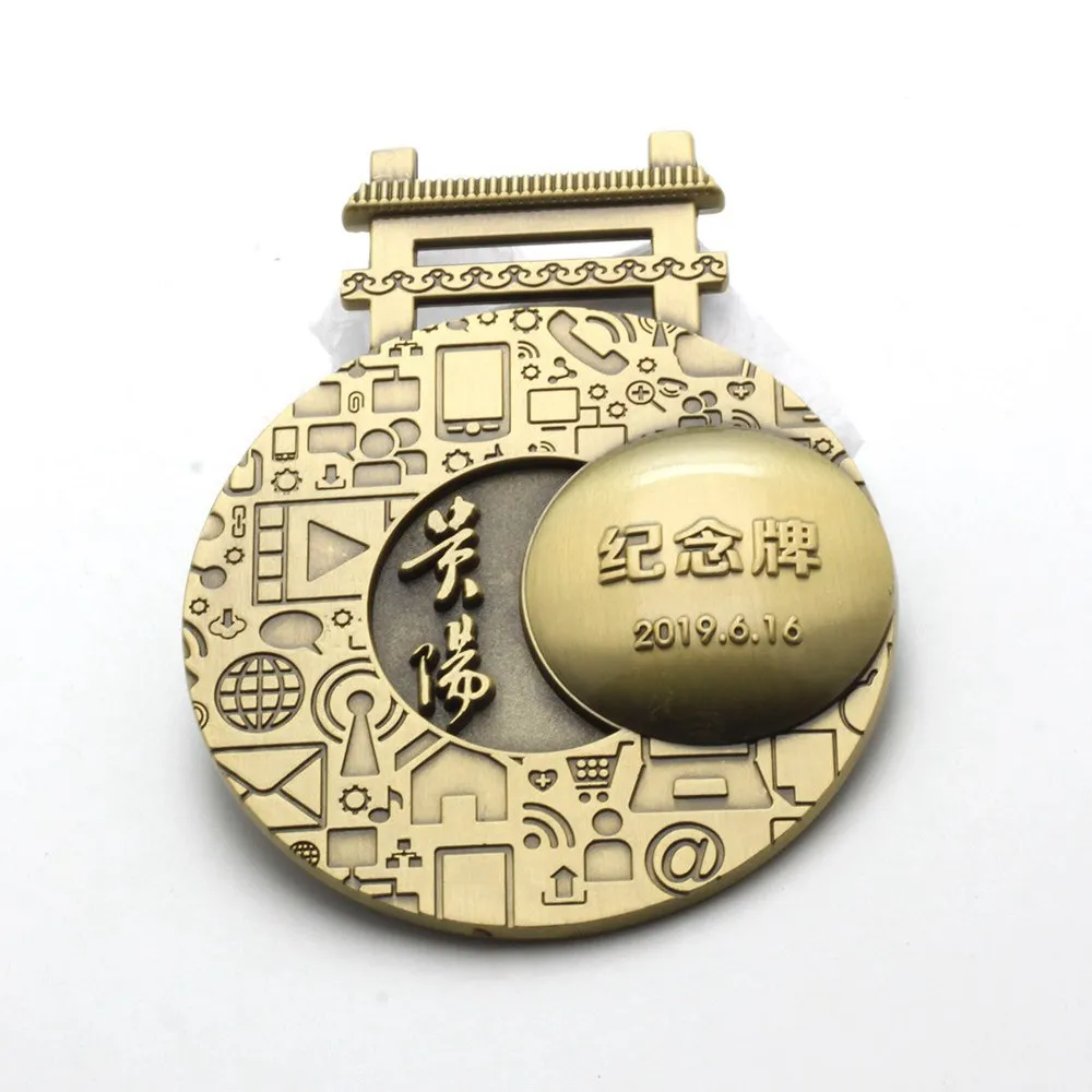 Custom new design, metal Medal diameter 50mm, medal for honor, metal medal for Games