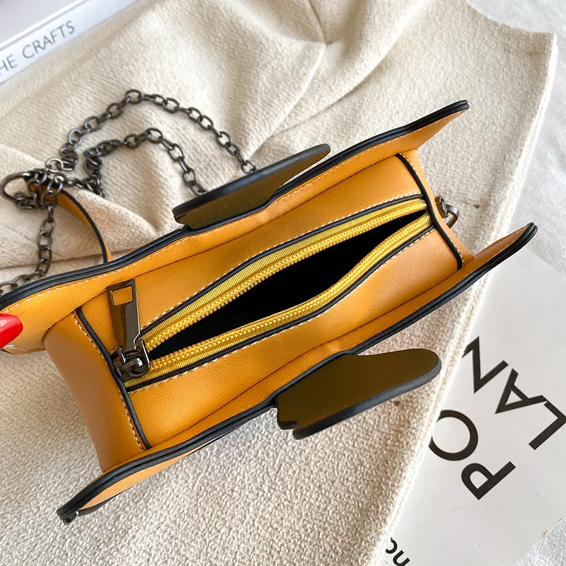 Cute Dinosaur Creativity Strange Fashion Crossbody Bag Custom Gothic Lovely Animal Small Bag Female Bag