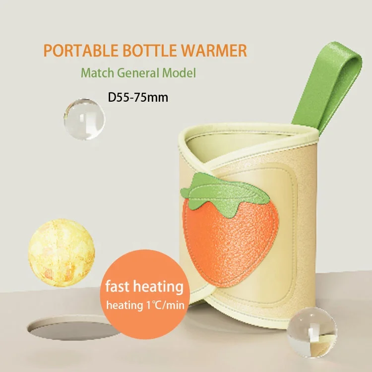 outdoor travel car portable customizable rechargeable usb charging fast heating baby milk feeding bottle heater