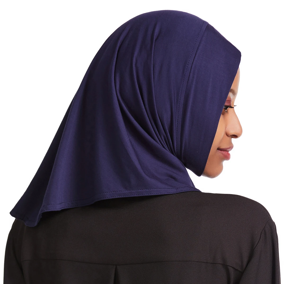 HM209 Best Selling Muslim Hijab Crochet Doll Hijab Safety   Winter  Soie Medine Laser Cutting Edge Indonesia