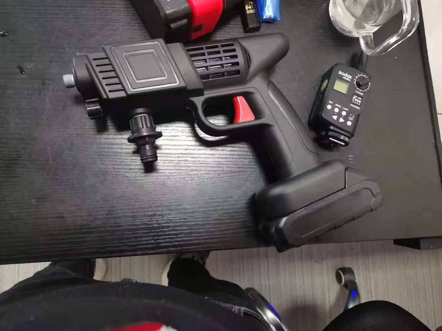 Cordless Portable High Pressure Electric Car Washer Gun With 24V Rechargeable Battery Power Car Wash Foam Gun