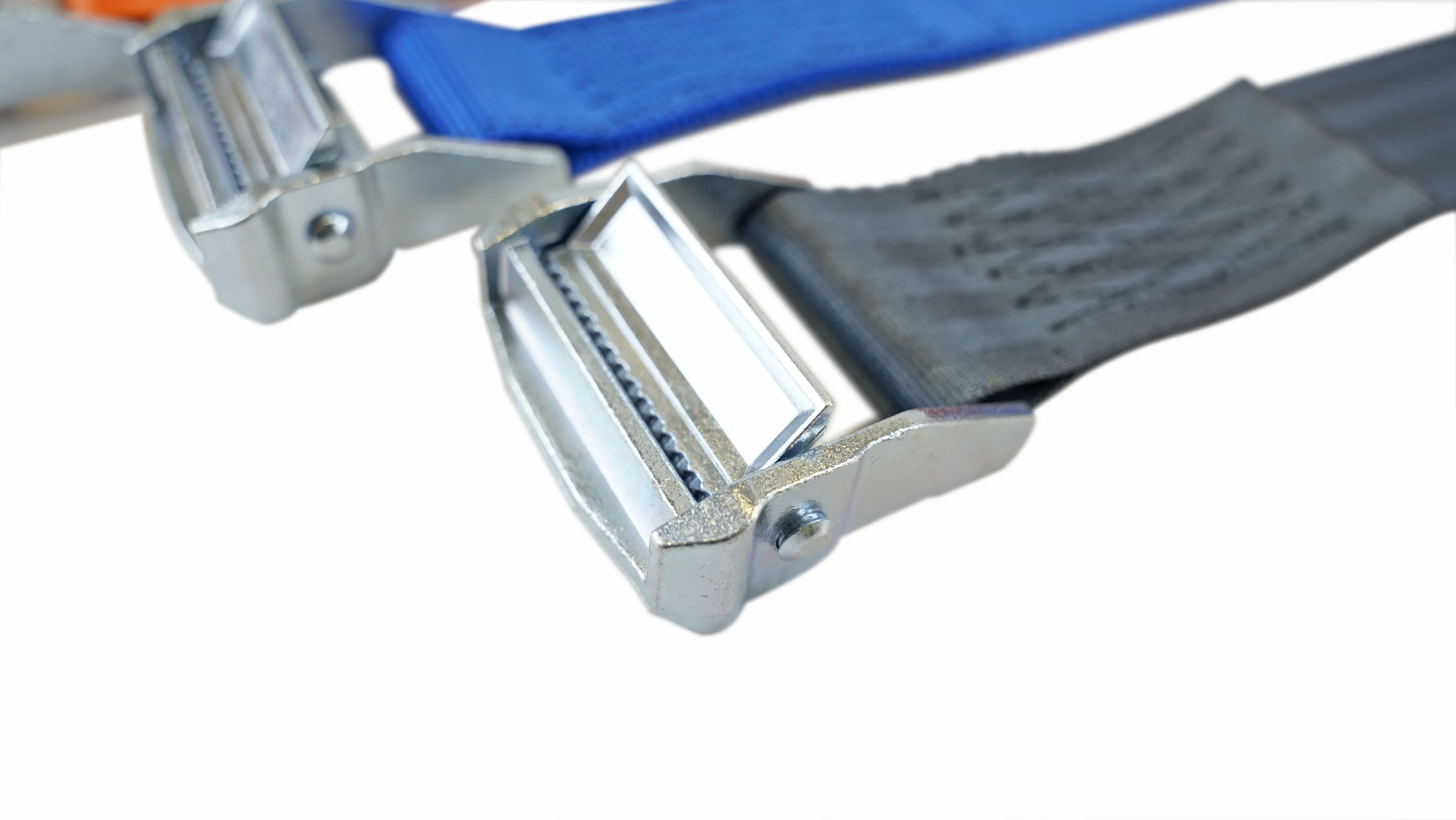 Hot sale 47mm polyester web band adjustable Ratchet Straps with  Metal Buckle For Luggage and goods