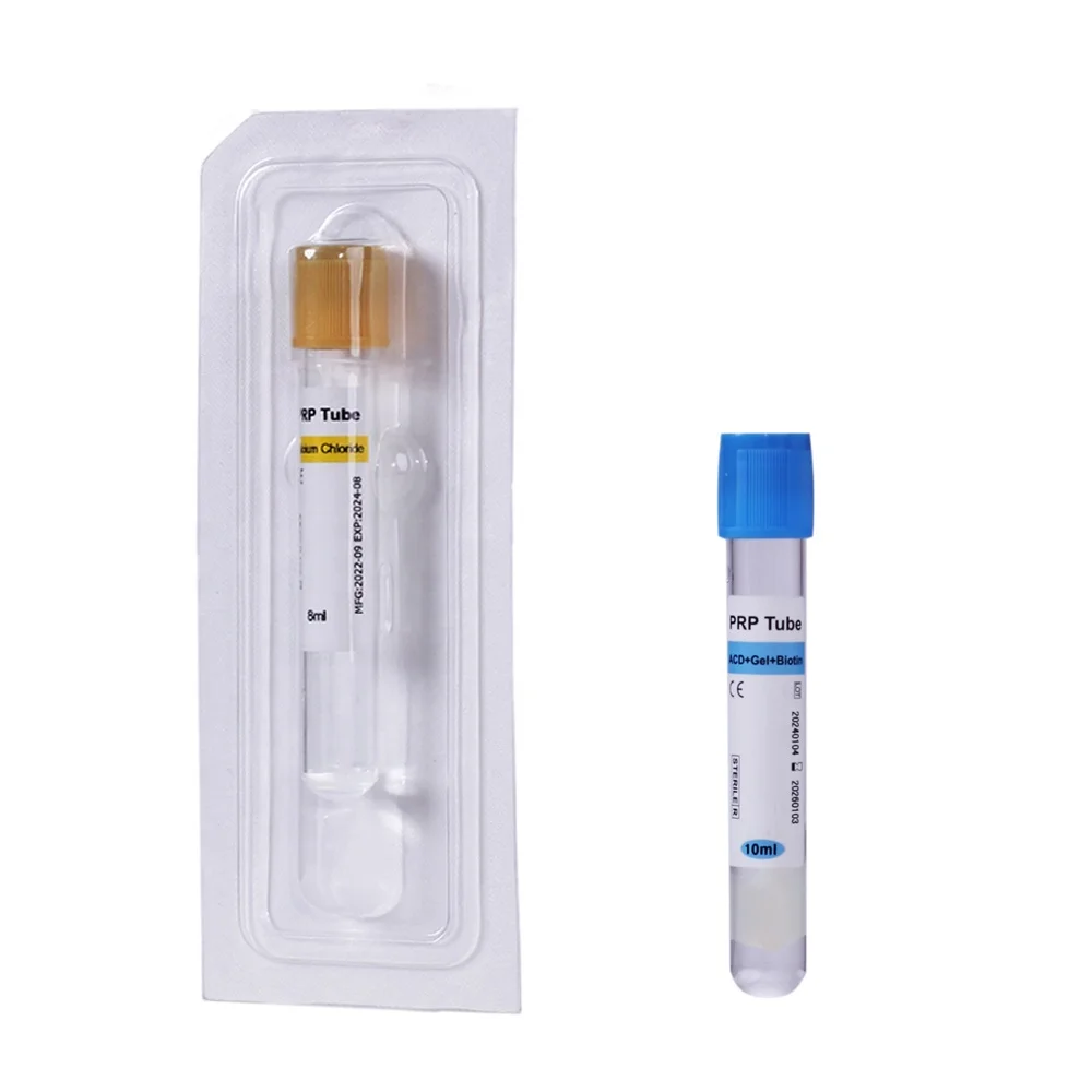 High quality Prp Tube with gel 10ml 12ml 15ml prp kit prp centrifuge for Hair Loss Platelet Rich Plasma for Beauty industry