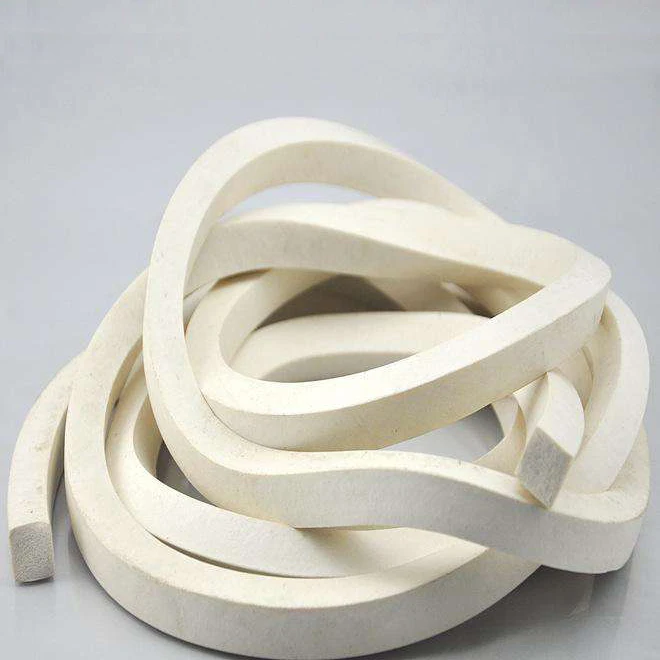 Customized Silicone Sponge Foam Extruded  Round Square Strip for Machine Sealing