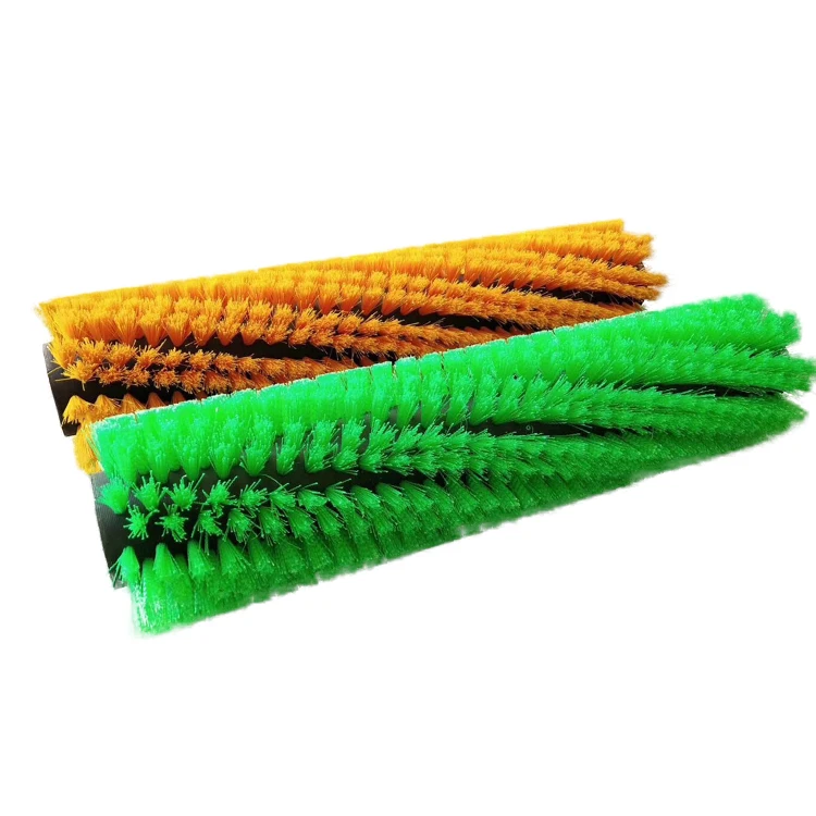 nylon cylinder steel-wire vegetable cleaning roller brush fruits cleaning brush