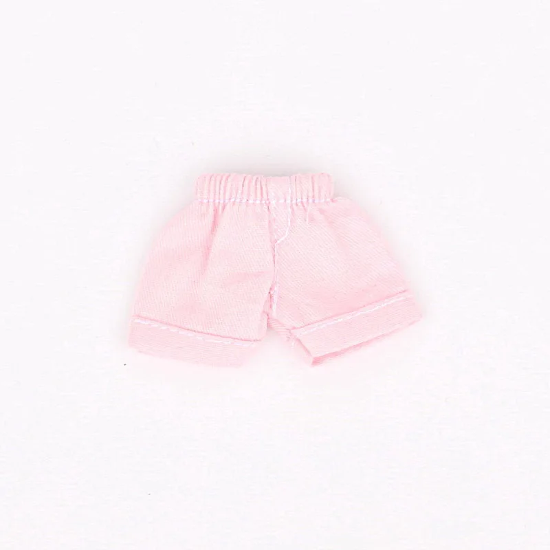 Ob11 Baby Clothes 12 Points Doll Clothes Jeans Trousers Shorts Pants Clay Head