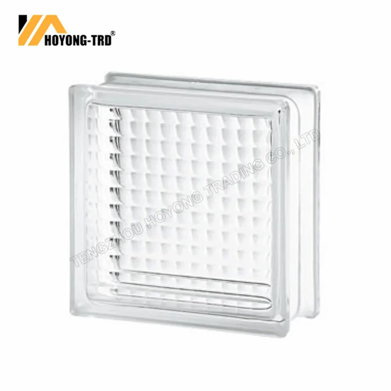 Frost Bistar  Clear Glass Block Bricks 190X190X80mm