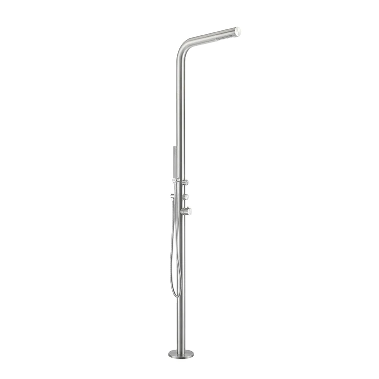 luxury best selling 316 stainless steel outdoor pool shower for swimming pool