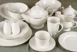 Ceramics Luxury Embossed Porcelain Plate and Bowl Dinnerset New Bone China Tableware Ceramic Dinner Set