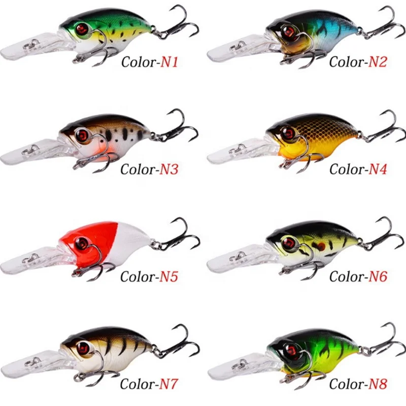 78mm 11.6g Wholesale Factory Make Fishing Plastic Fish Bait Japanese Style Hard Crankbait Lures