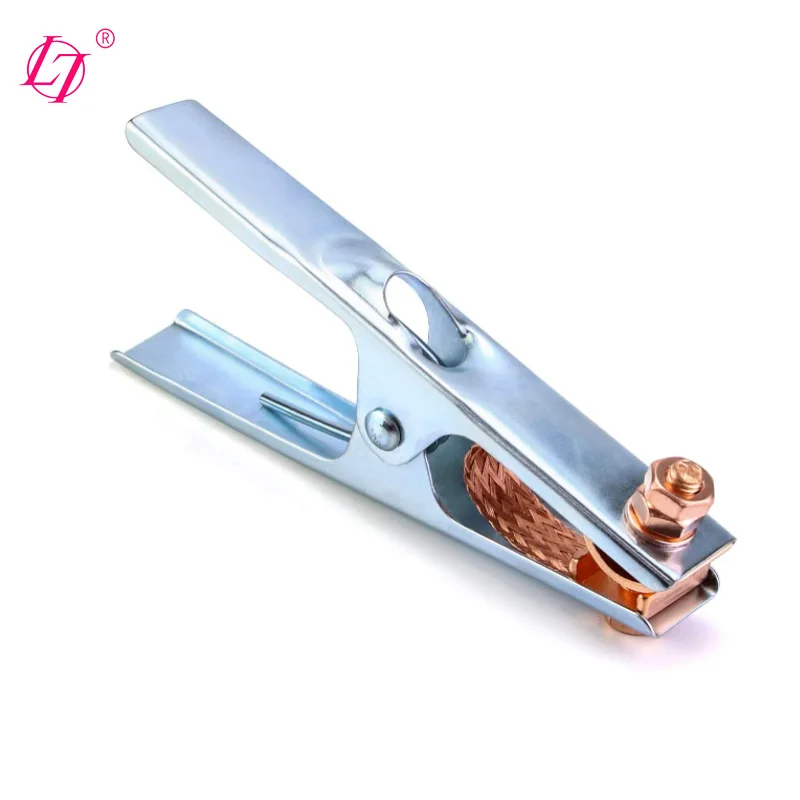American type Welding ground clamps 300A MIG grounding cable grip earth clip for welding machine