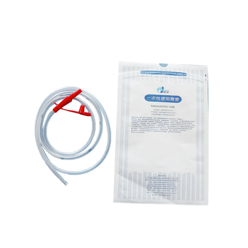 Factory Customized Safety Disposable Polyvinyl chloride Gastric Feeding Tube