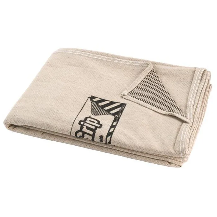 Custom logo printing 8 ft x 5 ft covergrip safety canvas drop cloth