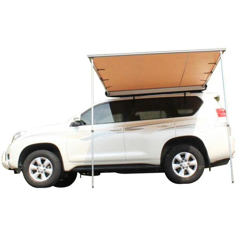 Outdoor 4x4 retractable camping trailer rooftop tent awning Truck Vehicle Over Land aluminum case car side awning