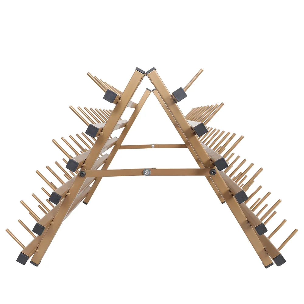 Metal Square Pipe 120 Spools Thread Rack Holder Sewing Organizer for Sewing Quilting Embroidery Hair braiding Rack