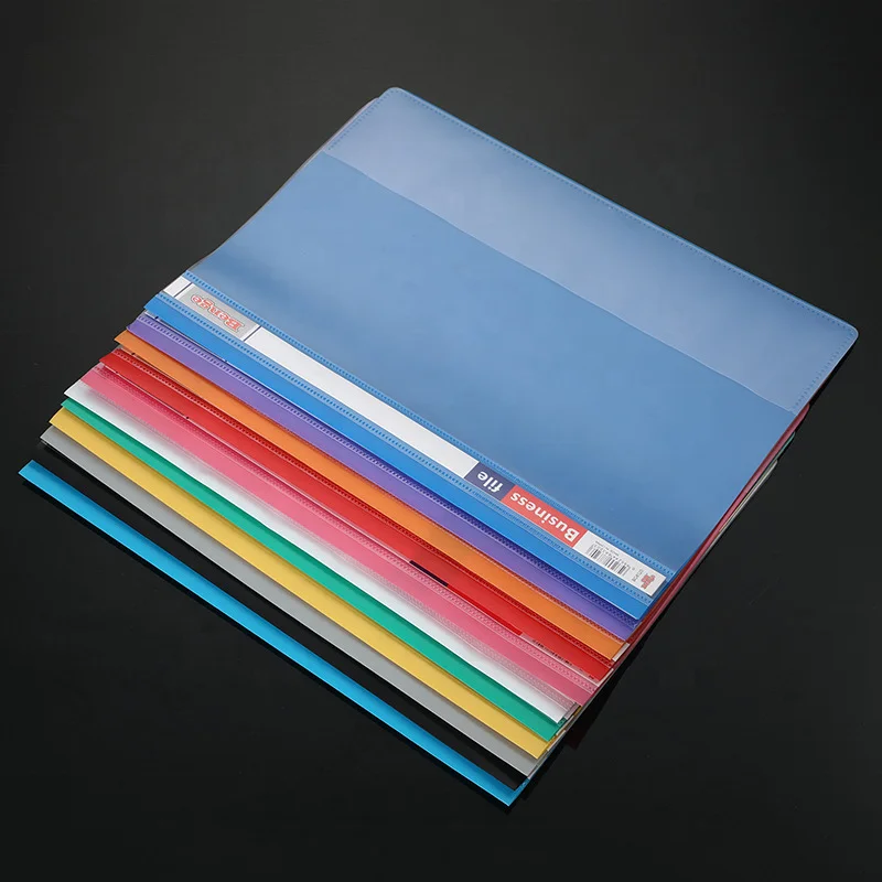 plastic marketing business bag file  folders  for school