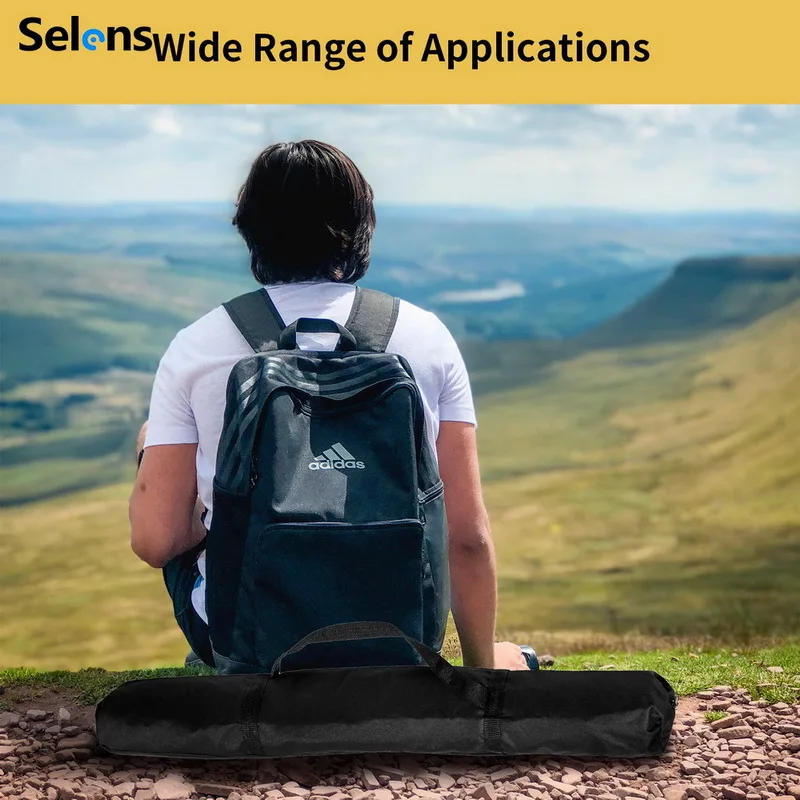 Selens 85cm 33.4in Studio Light Stand Portable Carrying Bag Case with Strap for Tripod Umbrella Studio Light Stand Monopod