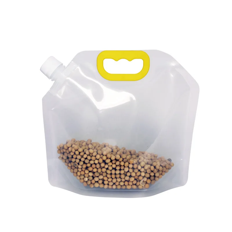 1 Gallon Beverage Liquid Bag 4L Foldable Plastic Bottle Bag
