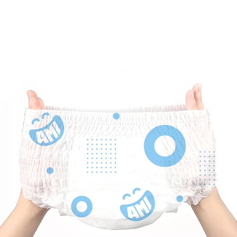 
Amiami day and night use skin friendly baby diapers nappies pants Free sample janpan babies and adult diapers 