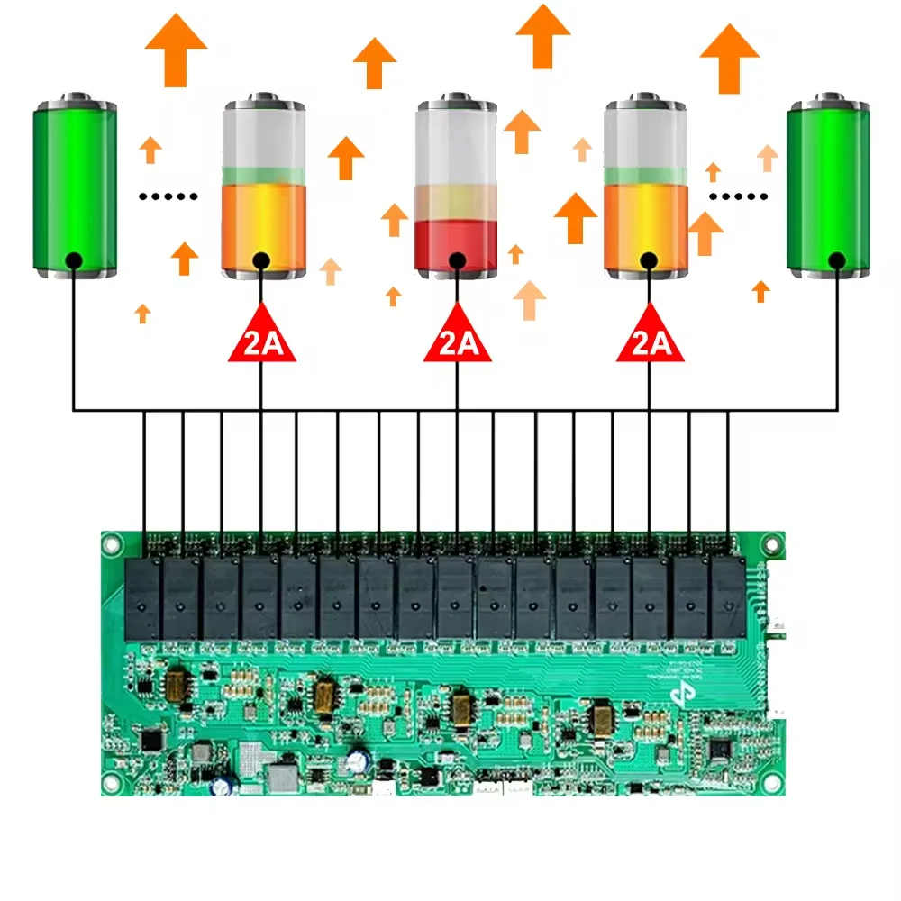 Blackcell пустой DIY литиевая батарея 51 2 В активный баланс перезаряжаемый литий-ионный Аккумулятор lifepo4 корпус