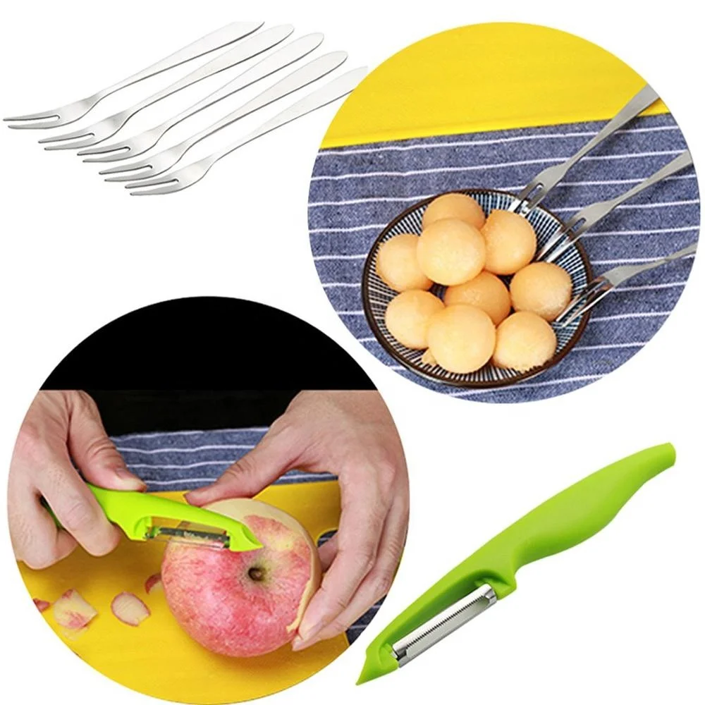 
Kitchen Fruit Carving Garnishing Tool Set Amazon Hot sales Garnish Shape Tool Set/Banana Slicer/Watermelon Slicer Chopping Board 