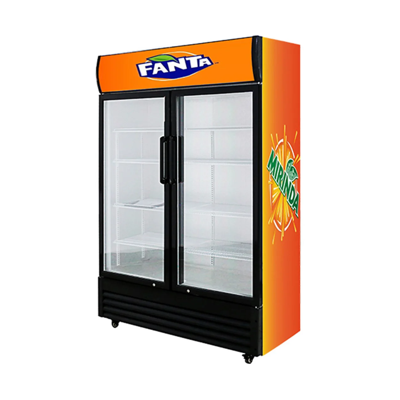 supermarket refrigerator upright 3 glass door cooler beer freezer