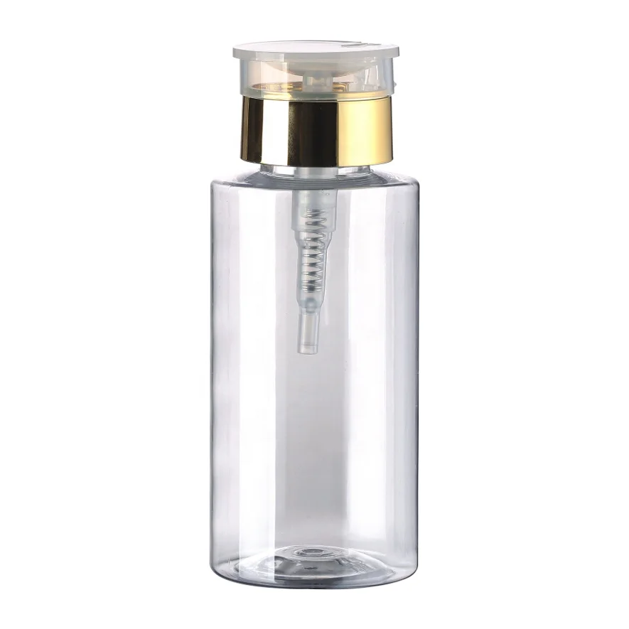 China high quality Factory Direct Wholesale PET Plastic Nail Bottle Customized Color Cleansing Oil Bottle Nail Polish Bottle