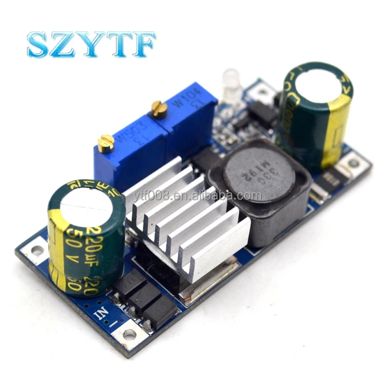 MPPT солнечной энергии контроллер батареи панель доска 5A DC-DC Бак понижающий модуль зарядного устройства постоянного тока постоянное