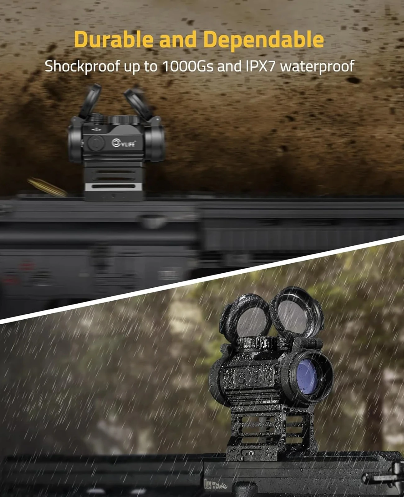 CVLIFE FoxSpook красная точка прицел с автоматическим включением и выключением движения бодрствующий высоким/низкопрофильным креплением