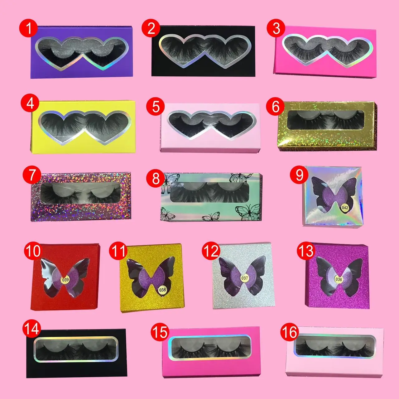 Hot selling 25mm 8D Mink Eyelashes real siberian dramatic fluffy mink lashes with custom box