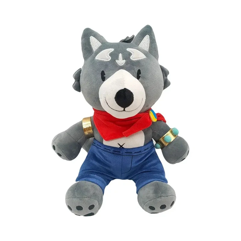 DOULUO 2023 new product Amicus Wolf plush gray Wolf shape werewolf doll plush toy for gifts