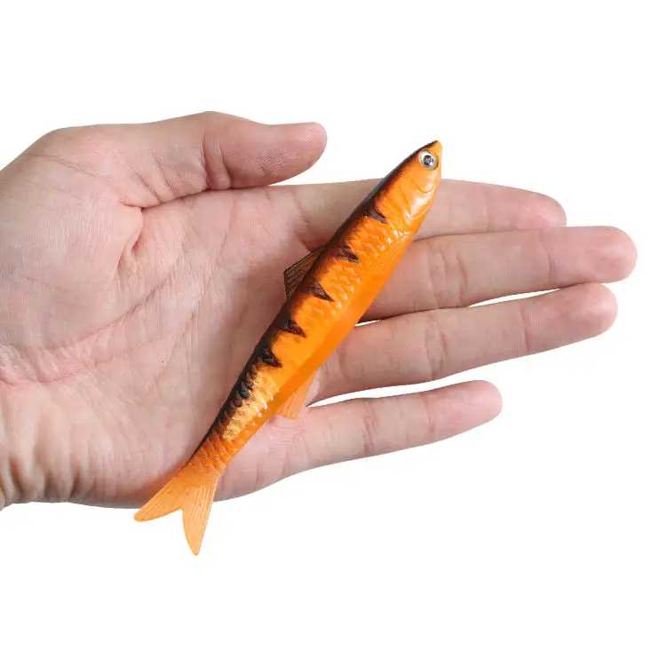 Newbility Wobbler Soft Fishing Lure 5inch 0.5oz Easy Shiner Jig Lure Swimbait Silicone Soft Bait