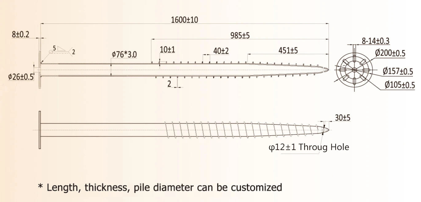 Домашний заземляющий винт, Китай, недорогой заземляющий винт для основания под макияж для деревянного дома