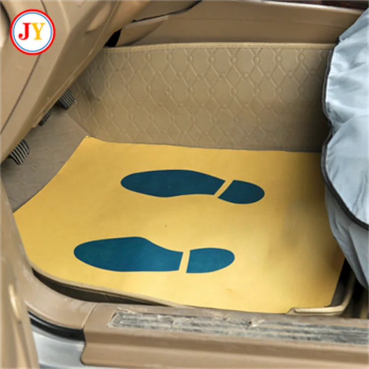 Best Price Superior Quality Car Decorative Disposable Paper Auto Car Floor Matting Mats