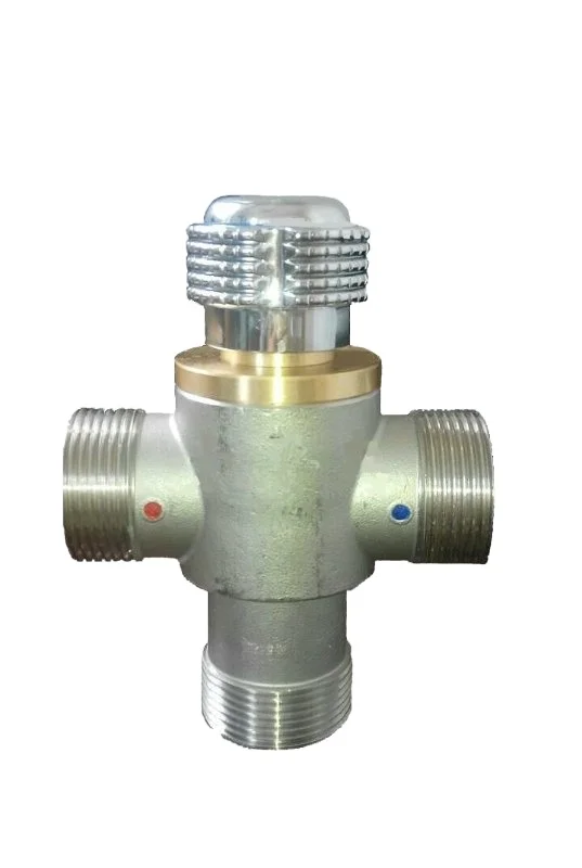 
1-1/4 inch 3 way Thermostatic Mixing Valve Applied to central heating system 